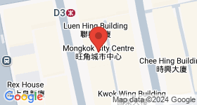 Mongkok City Centre Map