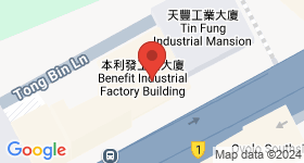 本利發工業大廈 地圖
