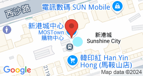 新港城中心 地圖
