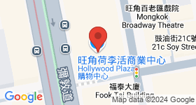 荷李活商業中心 地圖