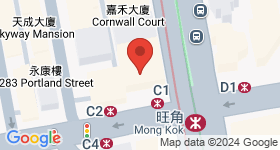 恆生旺角大廈 地圖