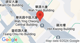 皇后大道中心 地图