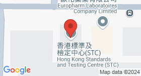 香港標準及檢定中心 地圖
