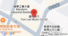通利音乐中心 地图