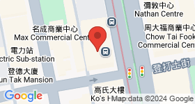 彌敦道581號 地圖