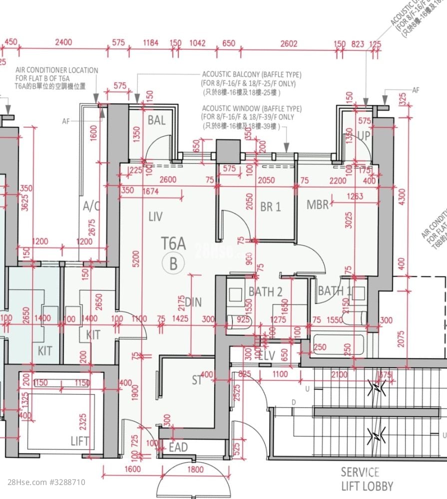 The Pavilia Farm Sell 2 Bedrooms , 2 Bathrooms 632 ft²