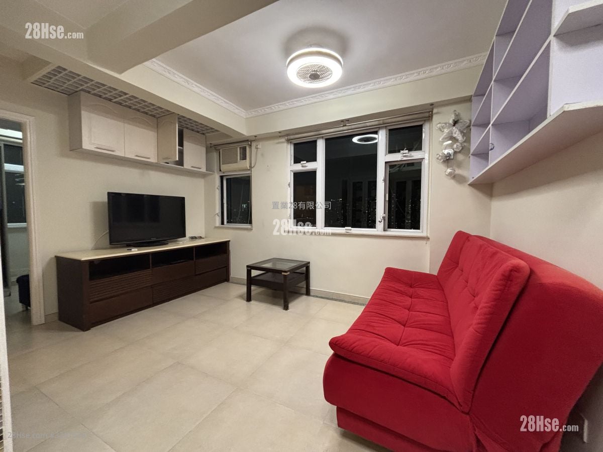 丽晶花园 租盘 2 房 , 1 浴室 407 平方尺