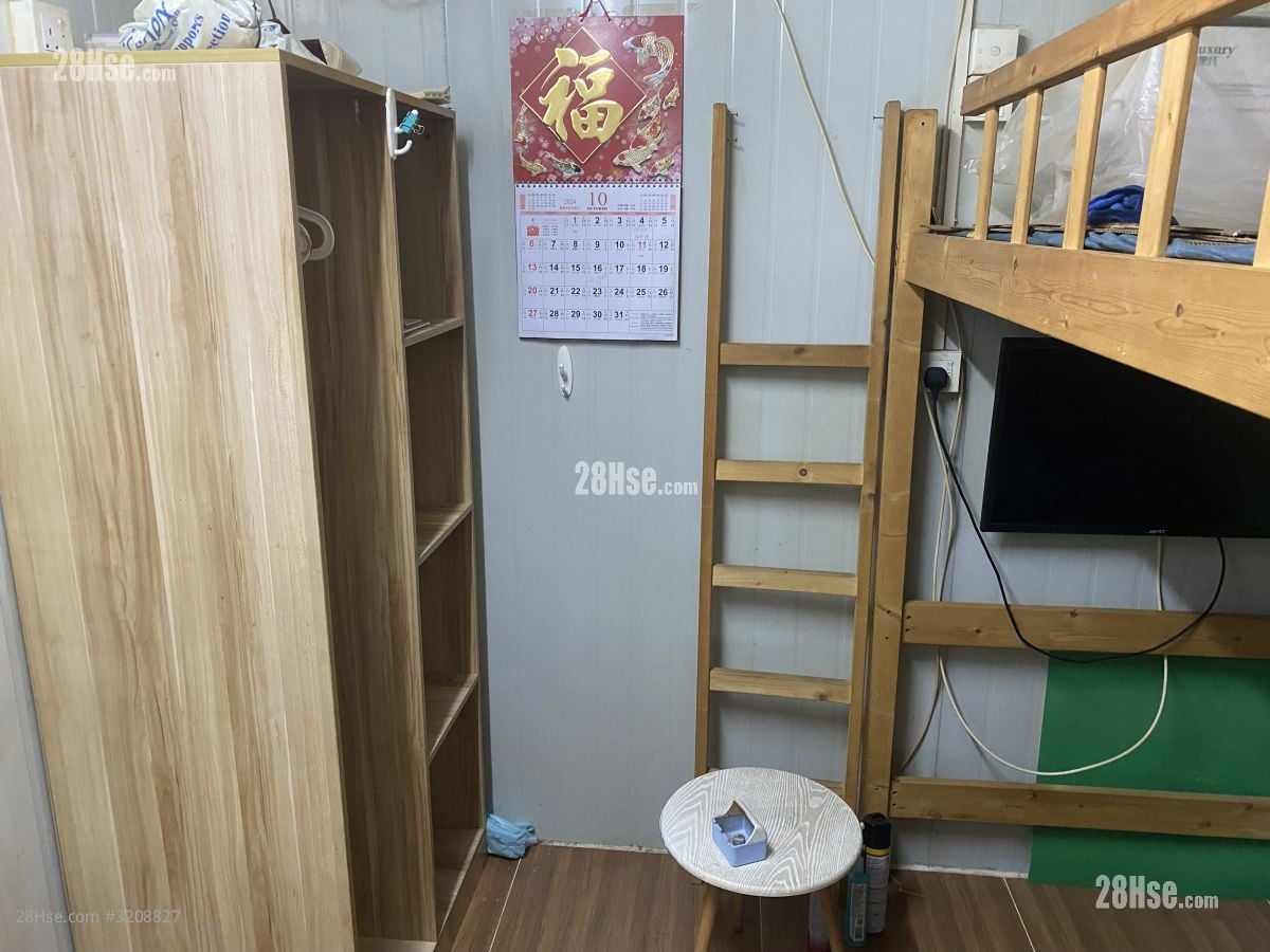 元朗上竹園1號 租盤 開放式間隔 100 平方呎