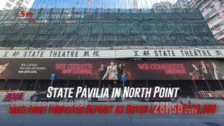 State Pavilia in North Point Sees First Forfeited Deposit as Buyer Loses HK$320,000