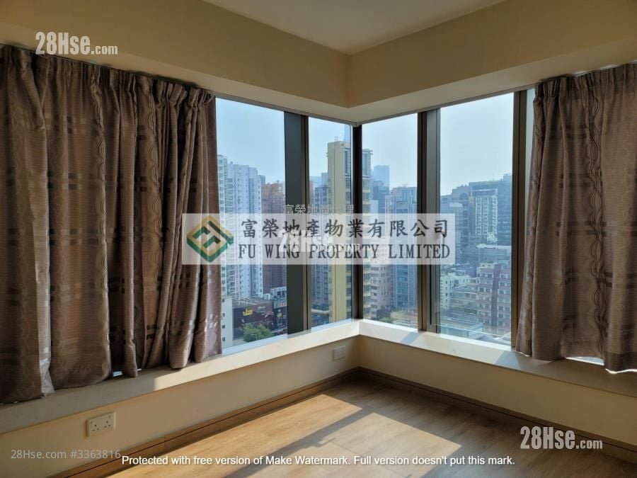 麥花臣匯 租盤 1 房 , 1 浴室 412 平方呎