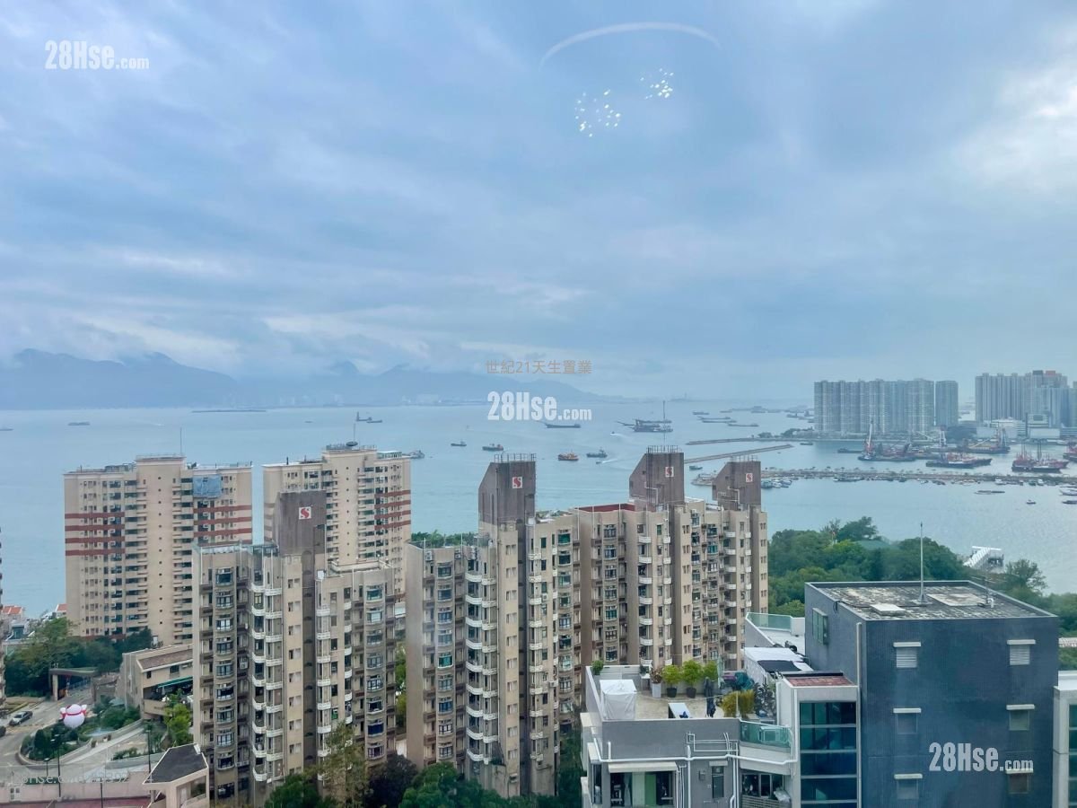 海景花園 租盤 2 房 , 1 浴室 582 平方呎
