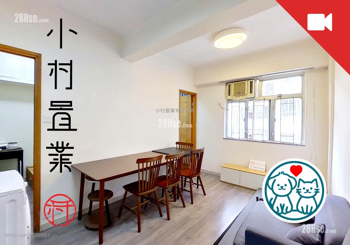 Po Hing Mansion Rental 2 Bedrooms , 1 Bathroom 430 ft²