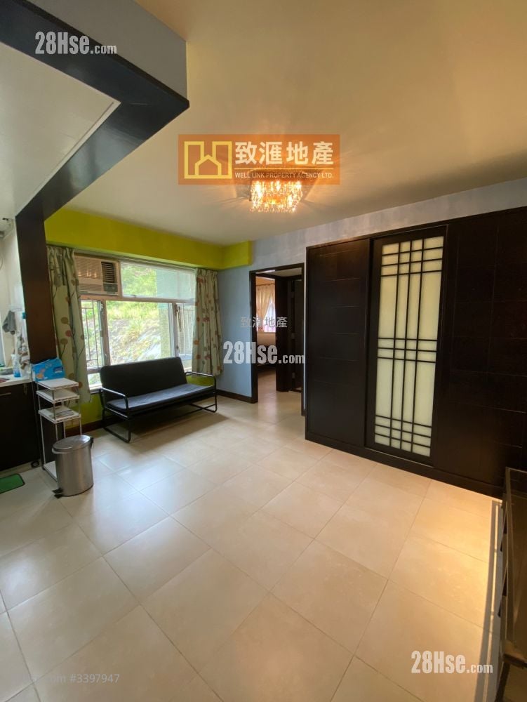 清丽苑 租盘 2 房 411 平方尺