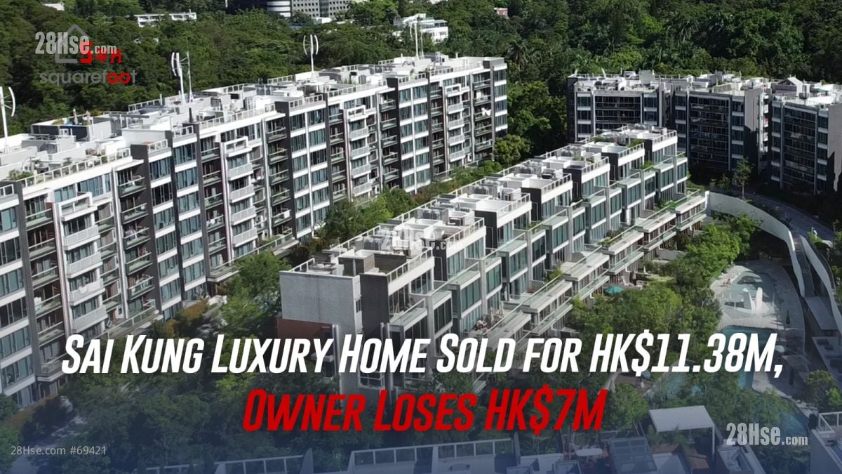 Sai Kung Luxury Home Sold for HK$11.38M, Owner Loses HK$7M