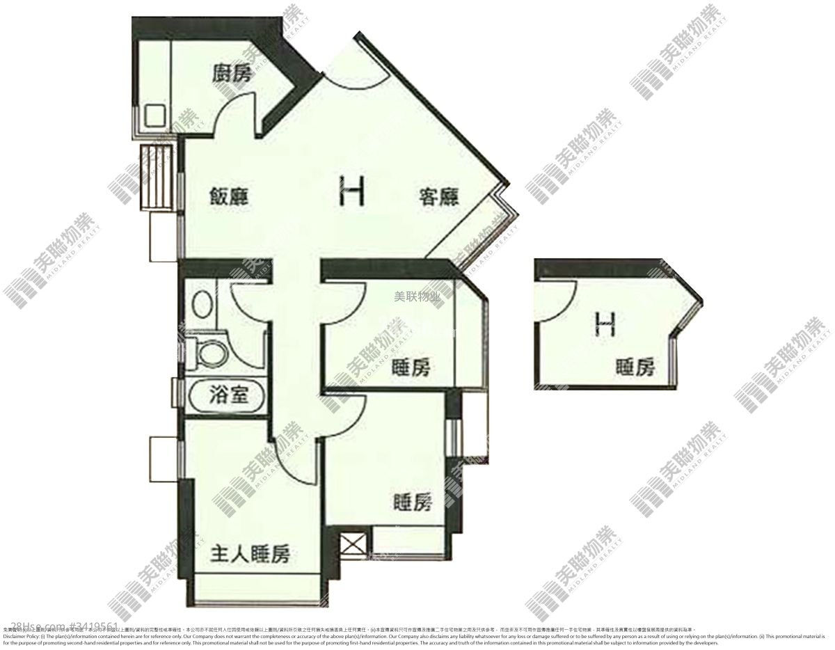 Kingswood Villas Sell 3 Bedrooms , 1 Bathroom 544 ft²