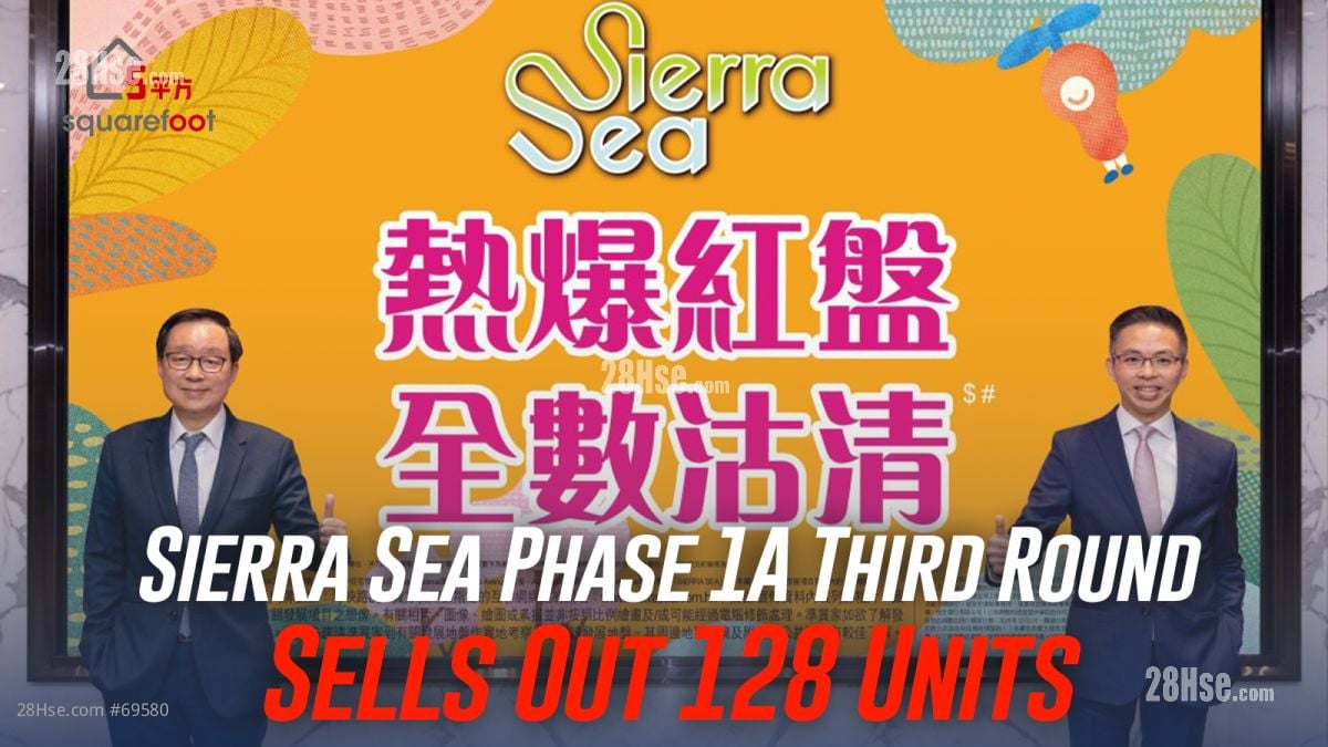Sierra Sea Phase 1A Third Round Sells Out 128 Units