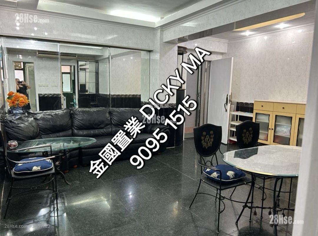 环海大厦 租盘 2 房 , 1 浴室 651 平方尺