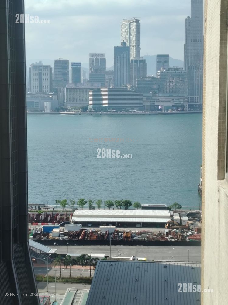 灣景中心大廈 租盤 2 房 , 1 浴室 357 平方呎