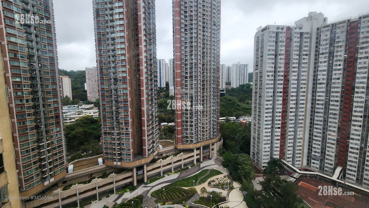 青怡花园 租盘 2 房 , 1 浴室 343 平方尺