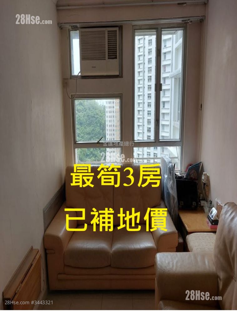 琼山苑 售盘 3 房 , 1 浴室 568 平方尺