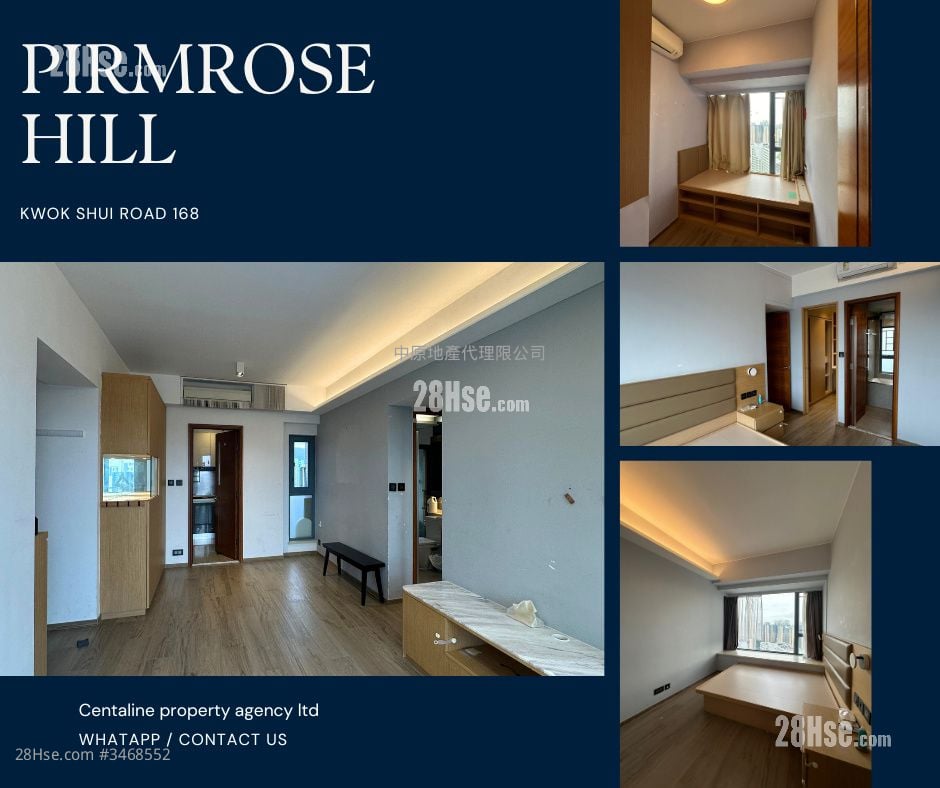 Primrose Hill Rental 3 Bedrooms , 2 Bathrooms 704 ft²