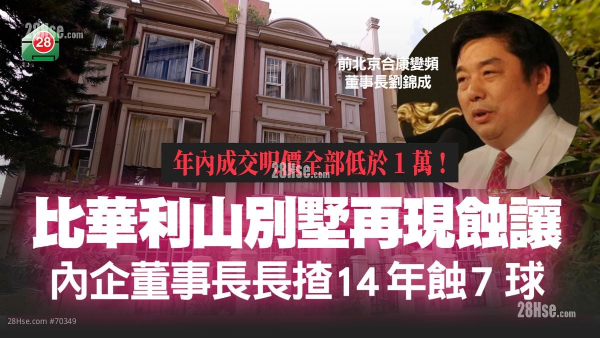 蚀让之城｜比华利山别墅再现蚀让  内企董事长长揸14年蚀7球