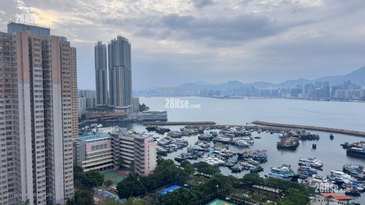 麗東海景豪苑 租盤 3 房 , 1 浴室 530 平方呎