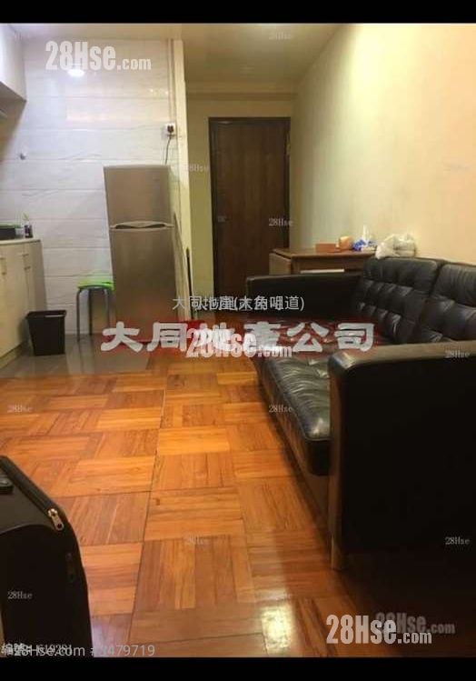 中坚楼 租盘 2 房 , 1 浴室 405 平方尺