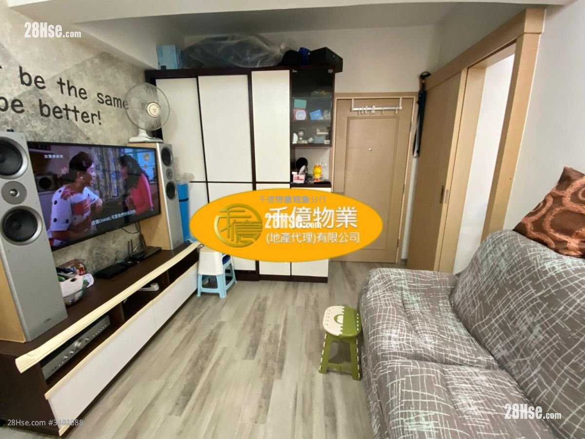 偉安大廈 售盤 2 房 374 平方呎