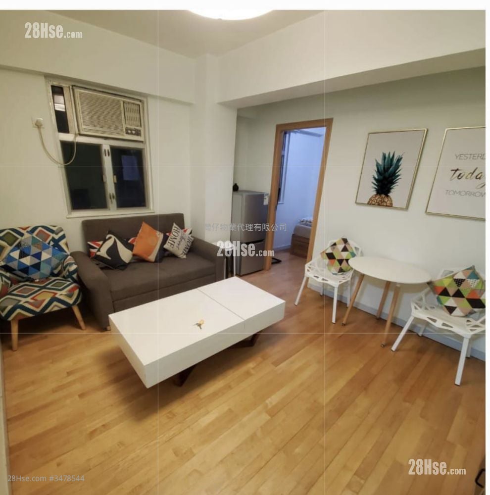 Yick Wah Building Rental 2 Bedrooms , 1 Bathroom 377 ft²