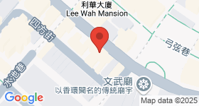 荷李活道138-142號 地圖