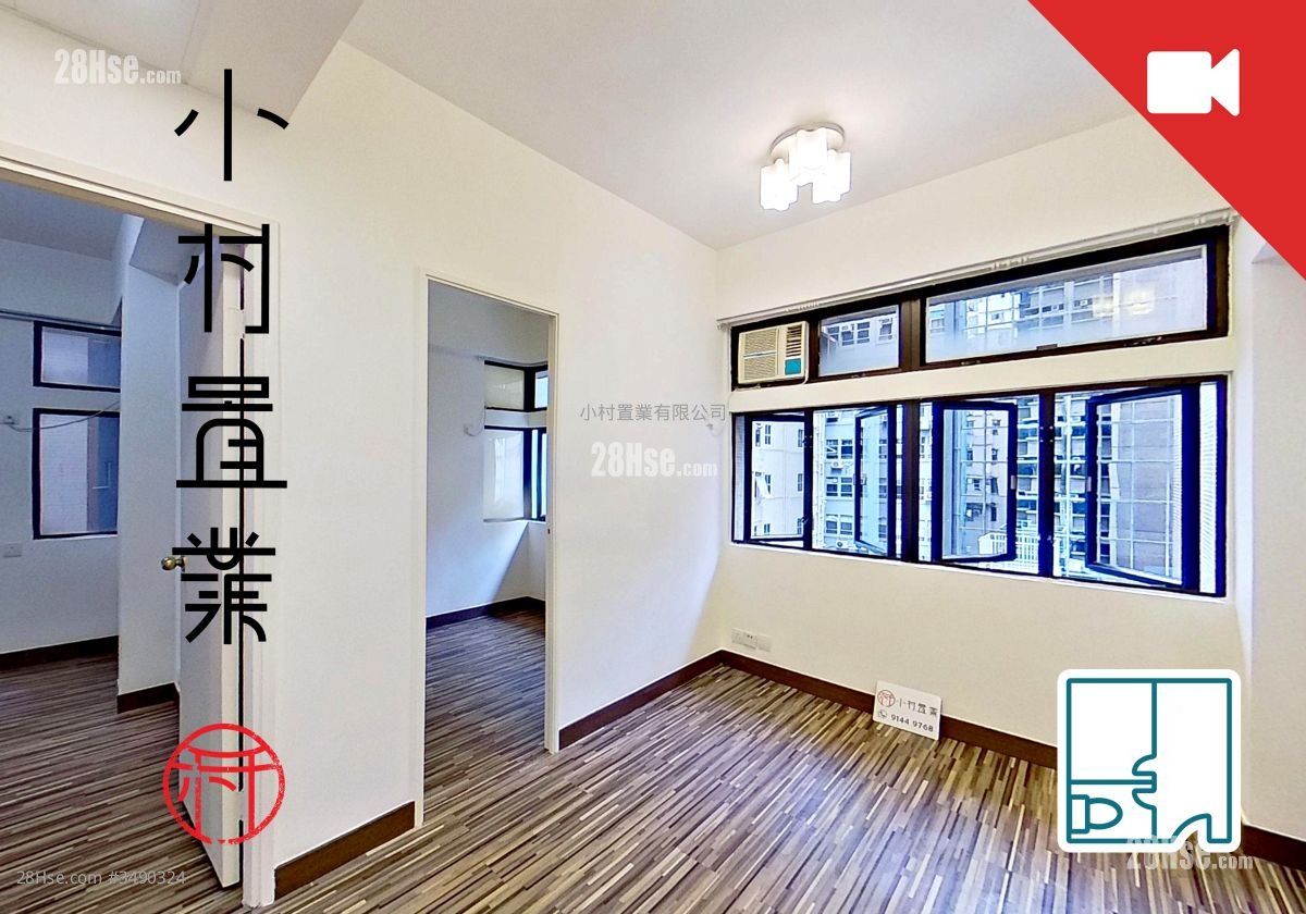 Kency Tower Rental 2 Bedrooms , 1 Bathroom 386 ft²