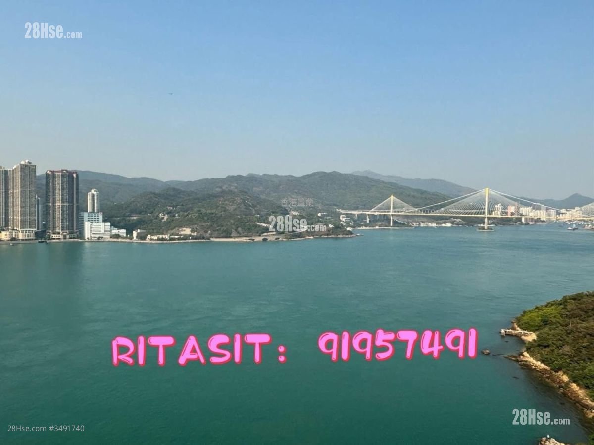 珀麗灣 租盤 2 房 , 1 浴室 589 平方呎