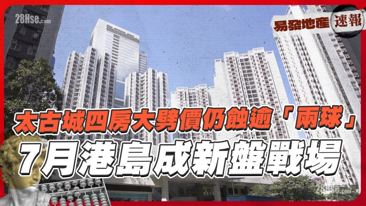 太古城四房大劈價200幾萬 仍要蝕逾「兩球」