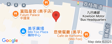 美孚新邨 百老汇街109-111号 A室 中层 物业地址