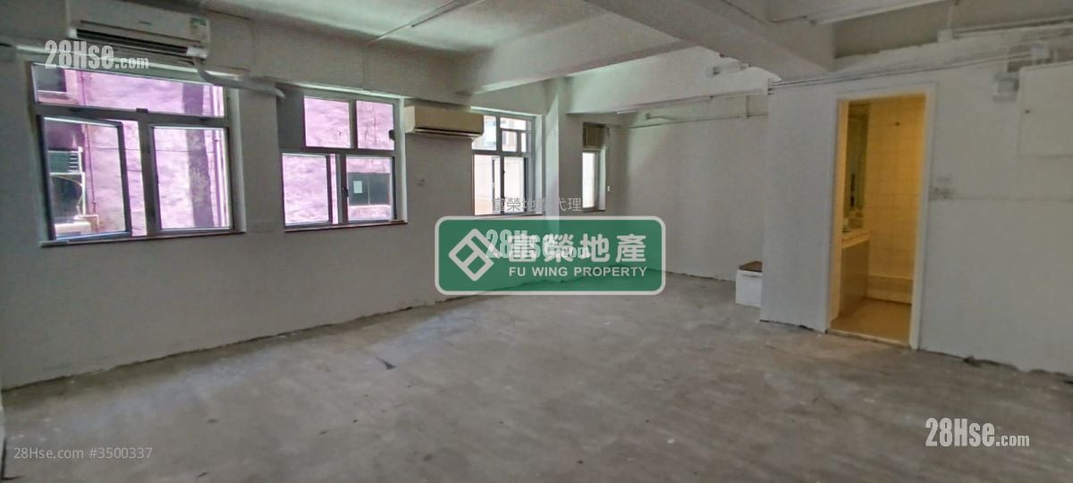 長榮大廈 租盤 開放式間隔 , 1 浴室 820 平方呎