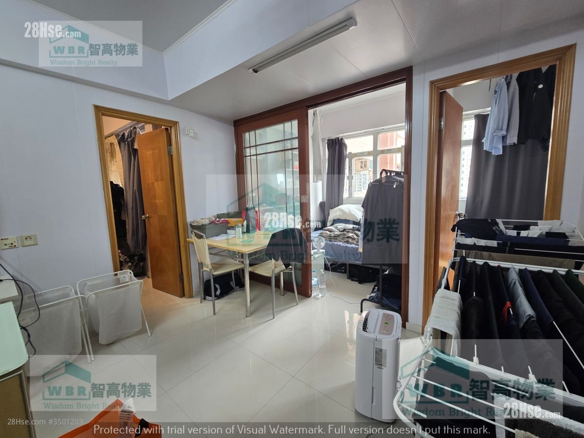 Kwan Yick Building Phase 3 Rental 3 Bedrooms , 1 Bathroom 463 ft²