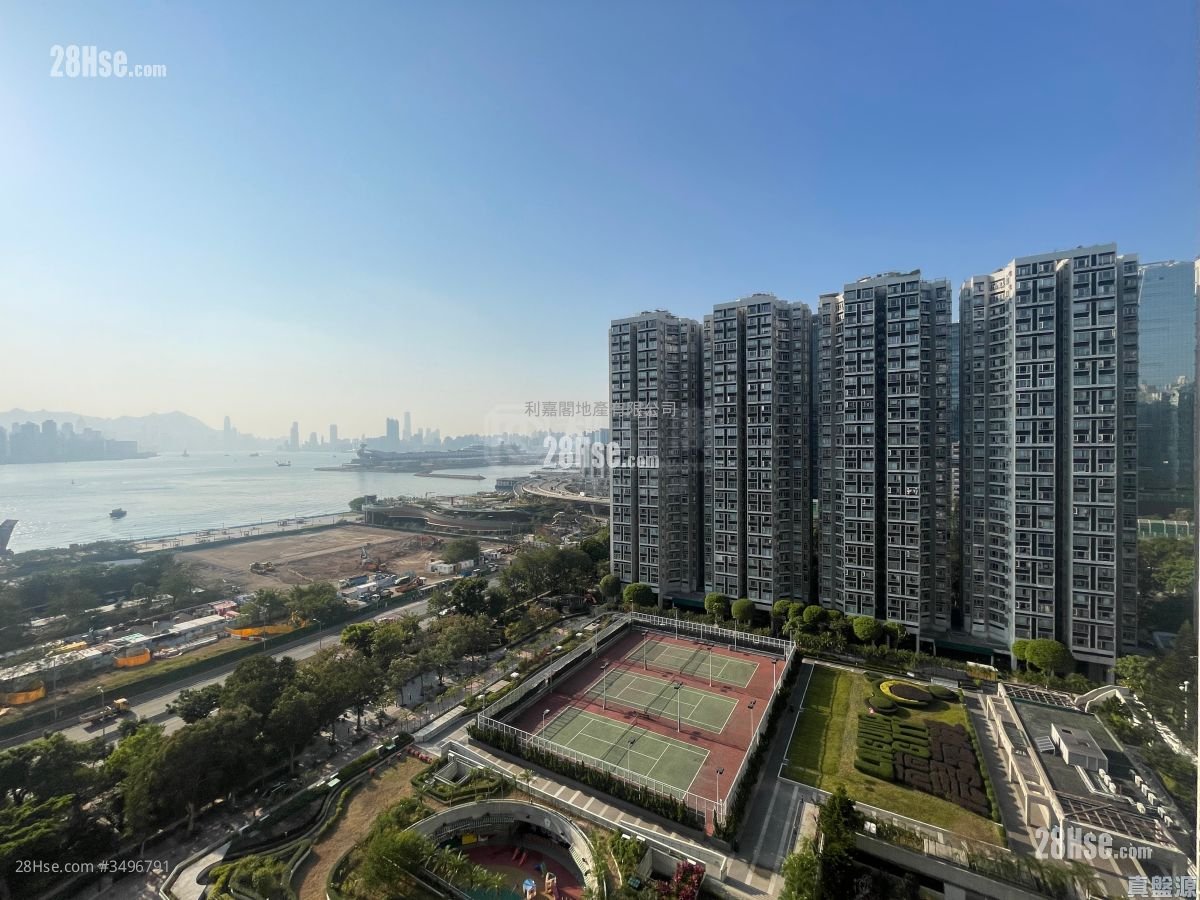 丽港城 售盘 3 房 , 2 浴室 687 平方尺