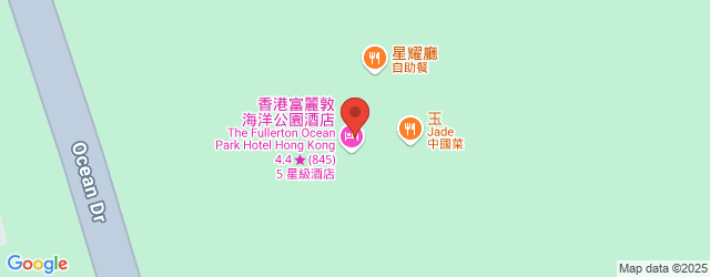 香港富麗敦海洋公園酒店<br/> 香港仔海洋徑3號