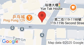 薄扶林道25號 地圖