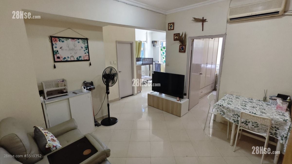 Yuet Ming Building Sell 2 Bedrooms , 1 Bathroom 488 ft²