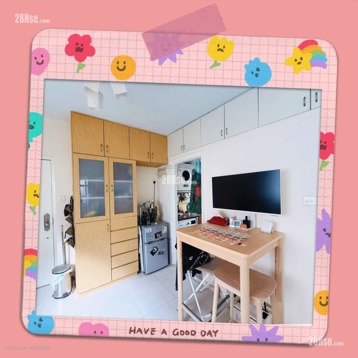 Yen Po Court Rental 2 Bedrooms , 1 Bathroom 297 ft²