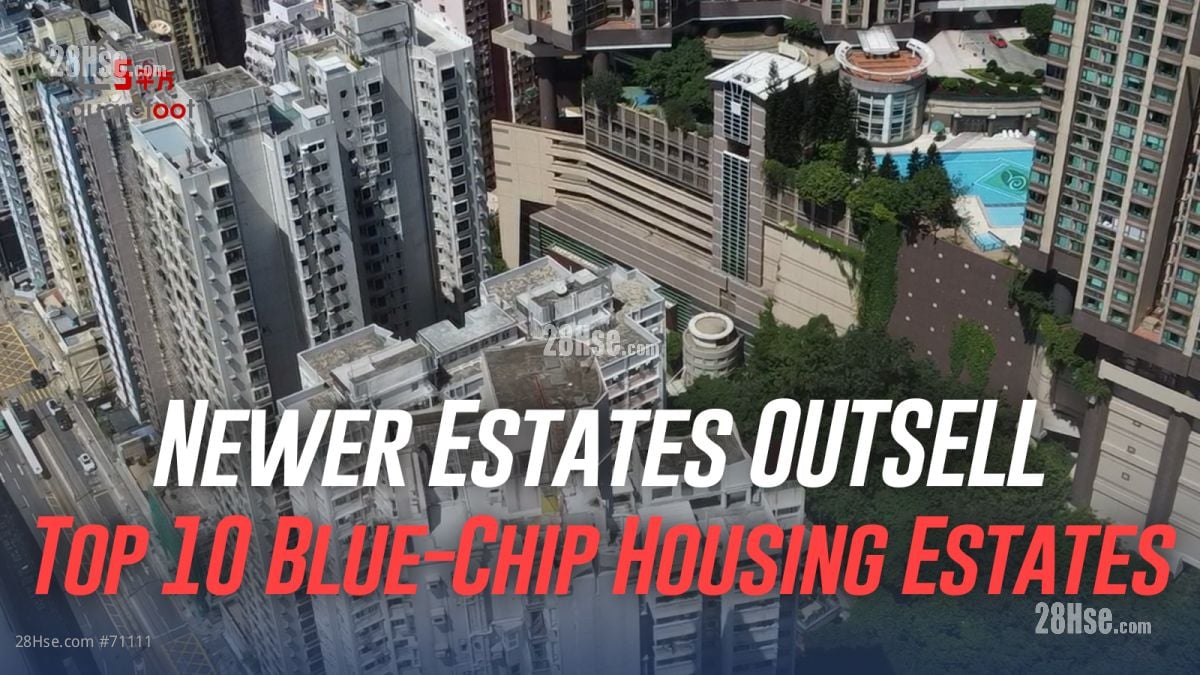 Newer Estates OUTSELL Top 10 Blue-Chip Housing Estates: Modern Facilities and Younger Age Drive Appeal