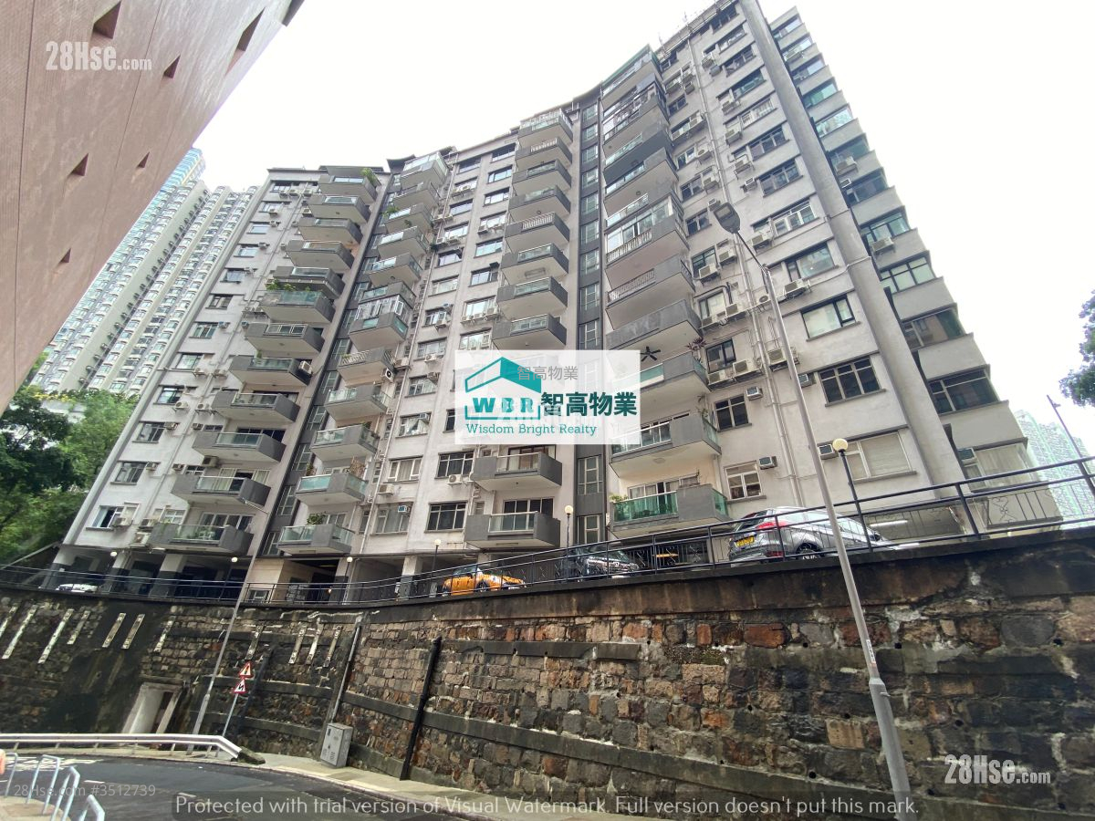 瑞麒大厦 售盘 2 房 , 2 浴室 1,180 平方尺