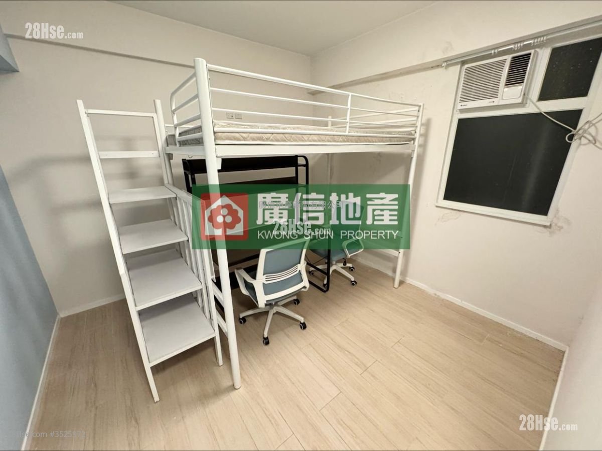 得如楼大厦 租盘 开放式间隔 , 1 浴室 165 平方尺