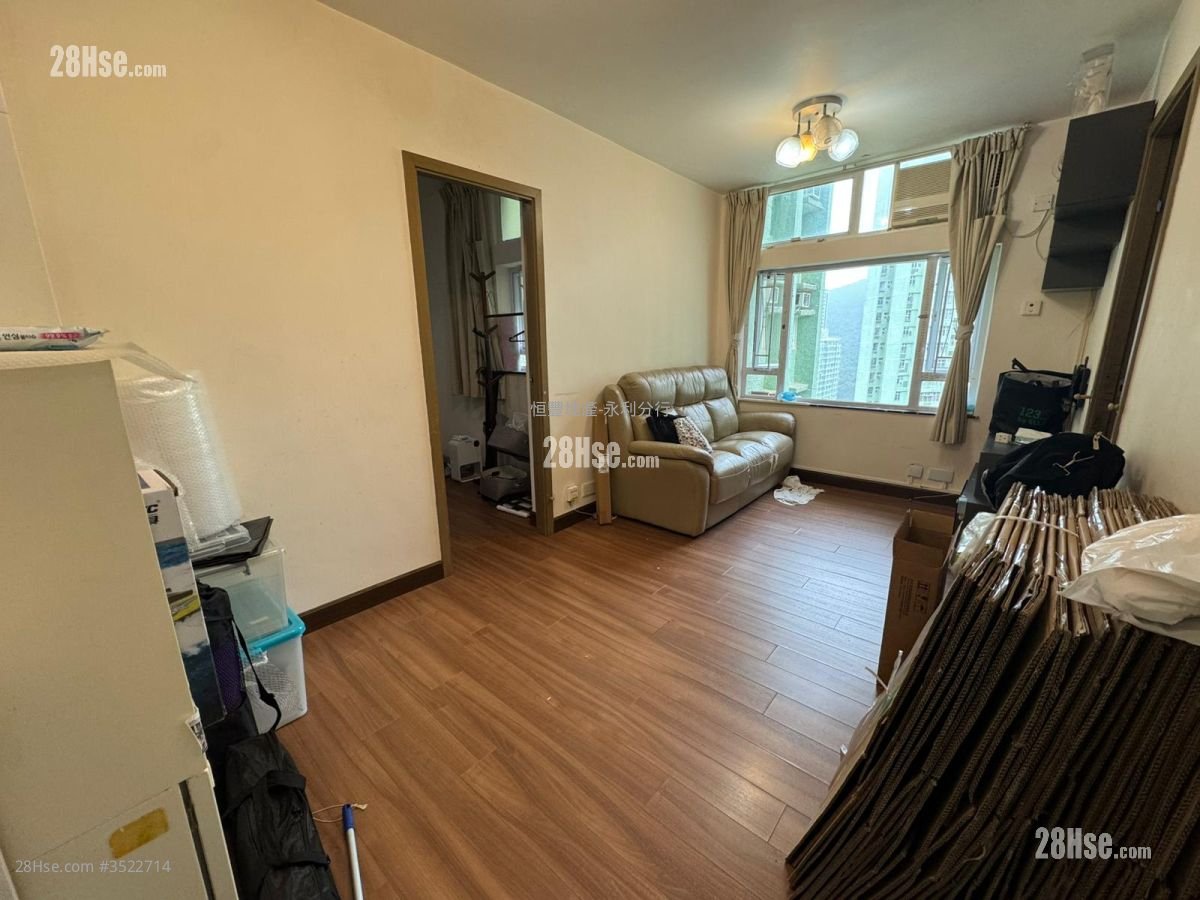 Hiu Tsui Court Rental 2 Bedrooms , 1 Bathroom 401 ft²