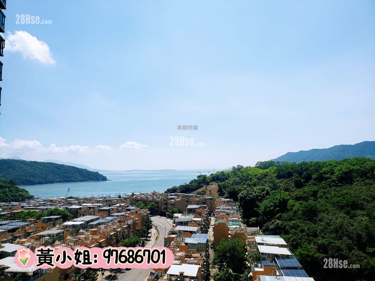 珀麗灣 租盤 2 房 , 1 浴室 574 平方呎
