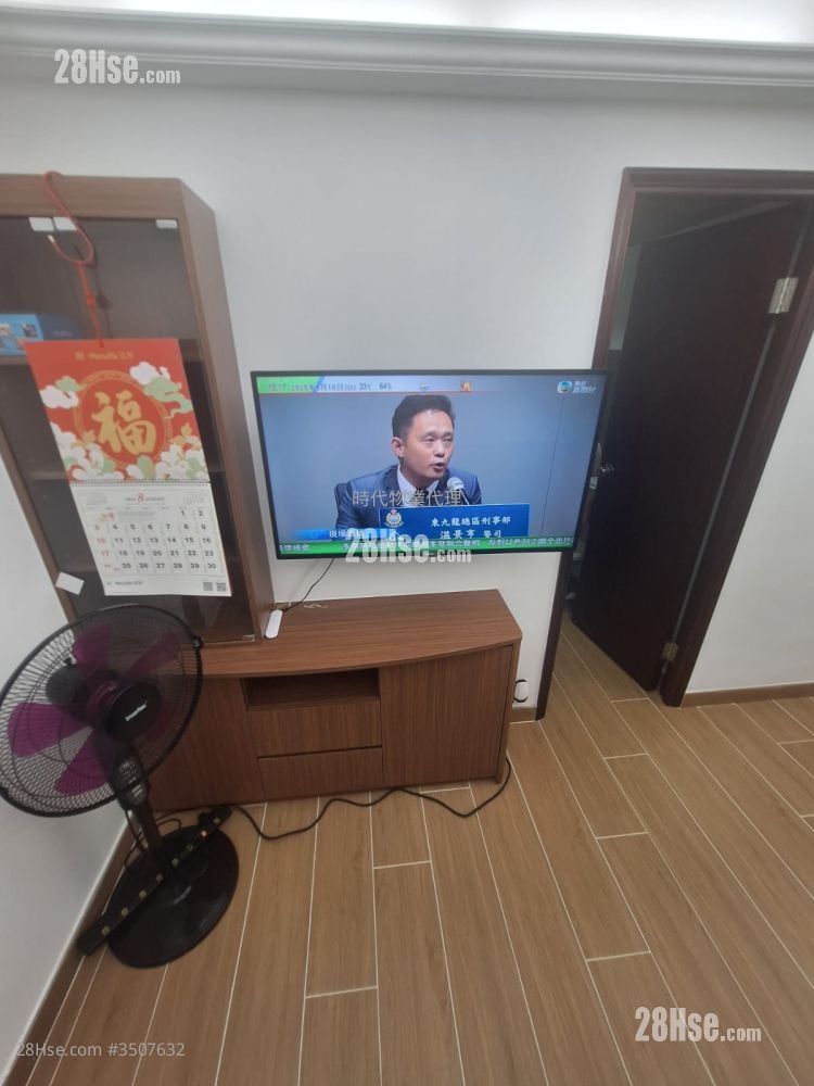 保如大廈 租盤 2 房 , 1 浴室 340 平方呎