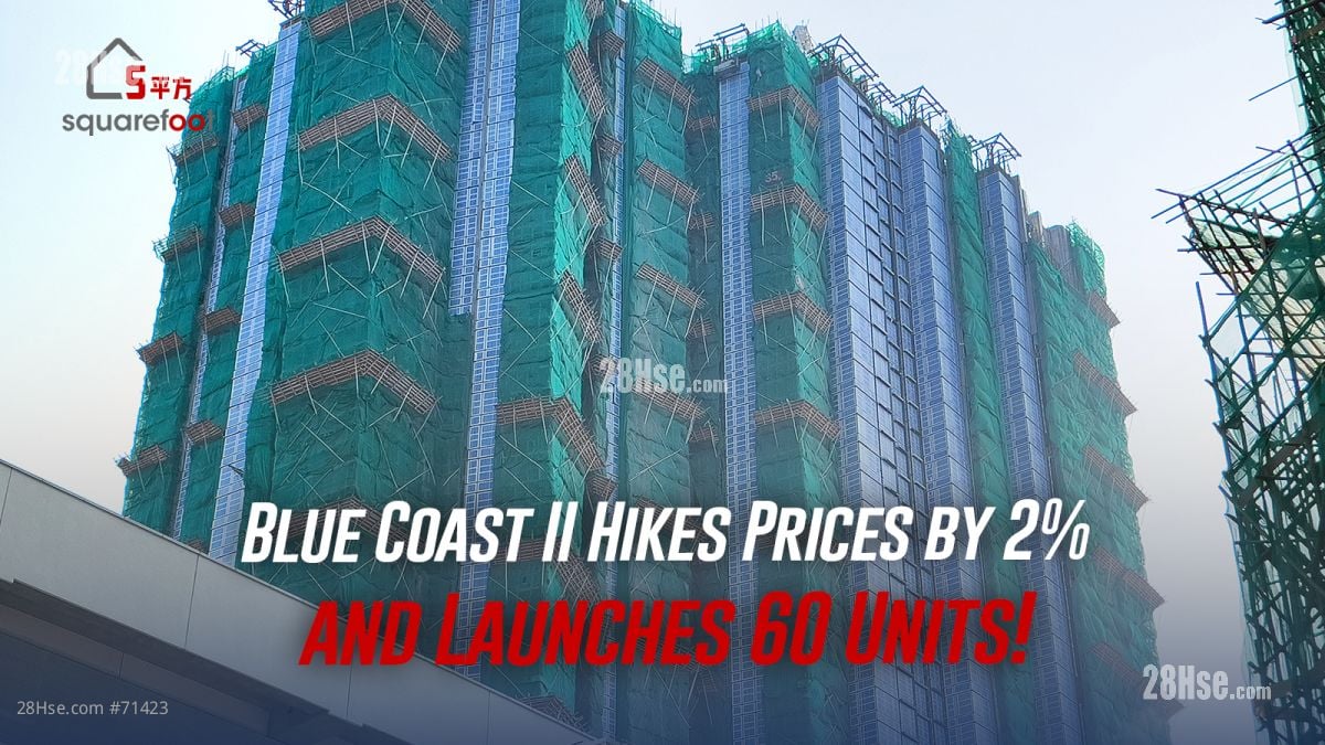 Blue Coast II Hikes Prices by 2% and Launches 60 Units!