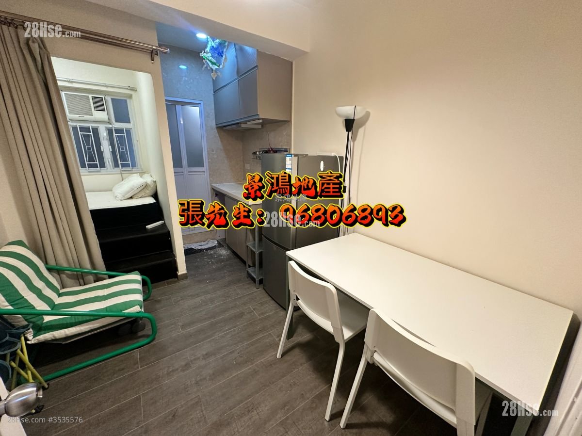 文蔚楼 租盘 1 房 , 1 浴室 180 平方尺